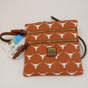 Texas Longhorn Dooney and Bourke crossbody purse